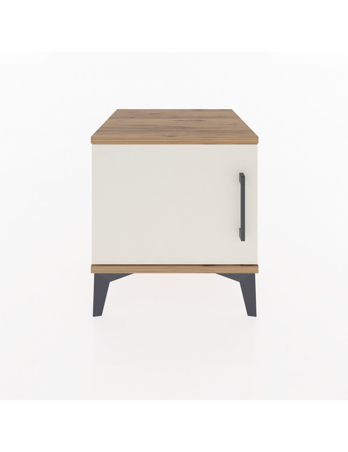 Hyperion Komodin Tek Kapaklı 44x44x48 Çam-Aytaşı