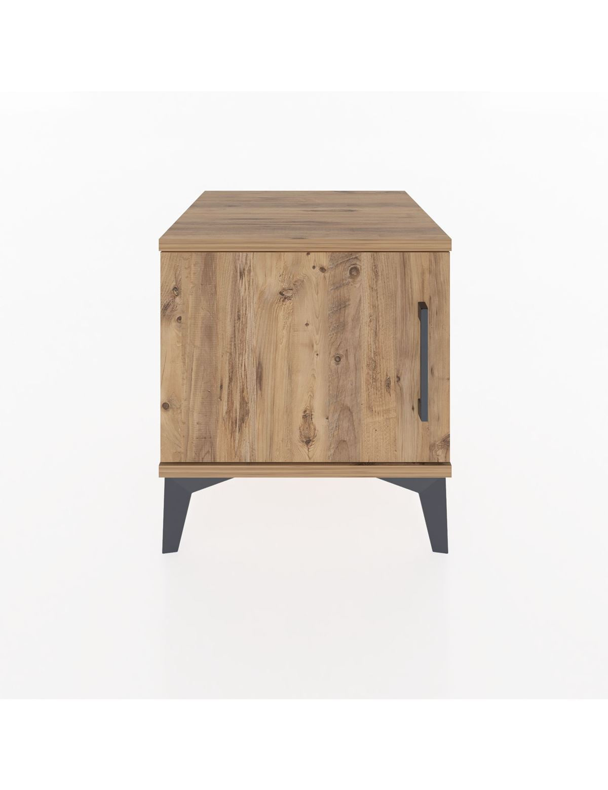 Hyperion Komodin Tek Kapaklı 44x44x48 Çam-Çam