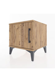 Hyperion Komodin Tek Kapaklı 44x44x48 Çam-Çam