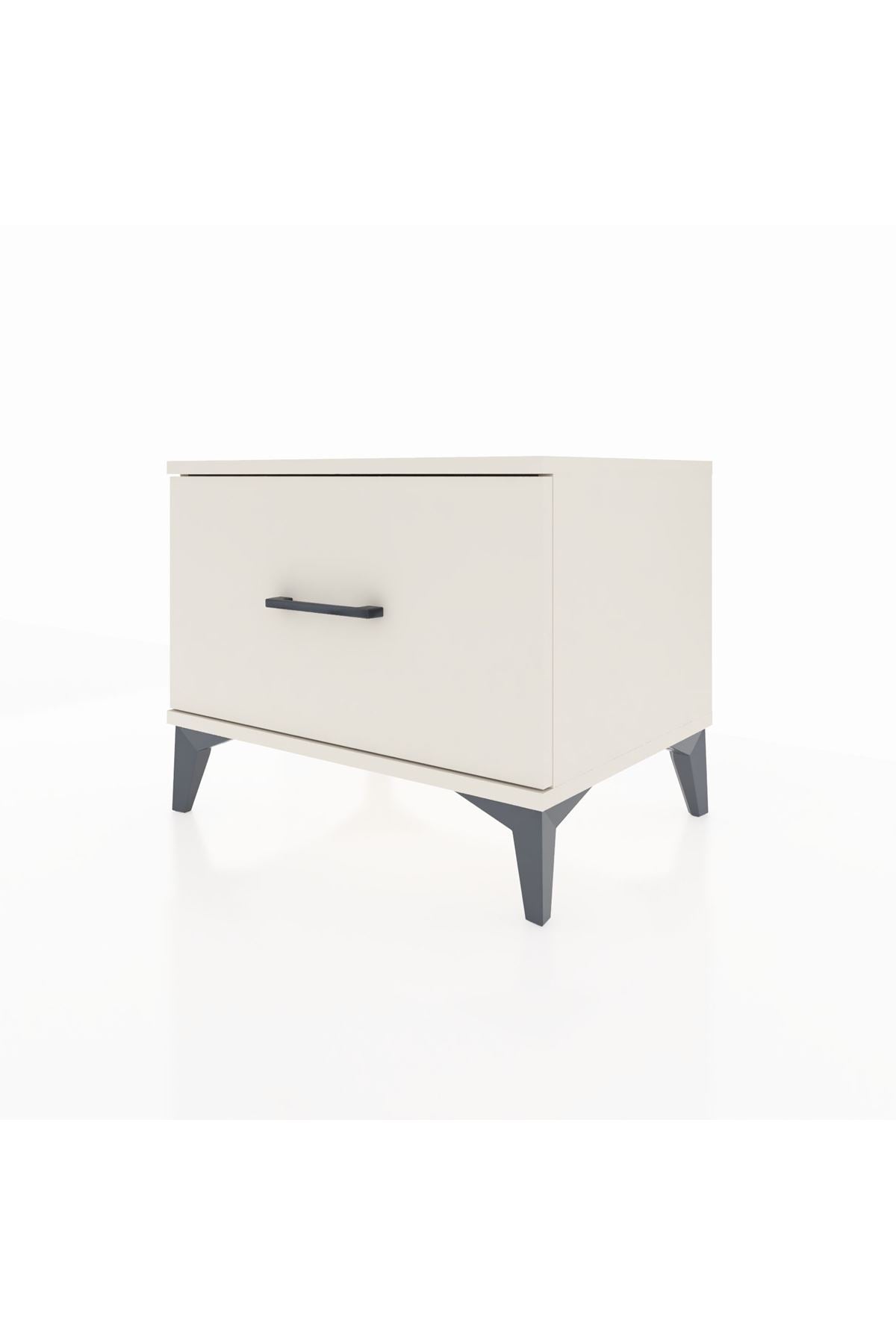 Hyperion Komodin Tek Çekmeceli 60x44x48 Aytaşı-Aytaşı