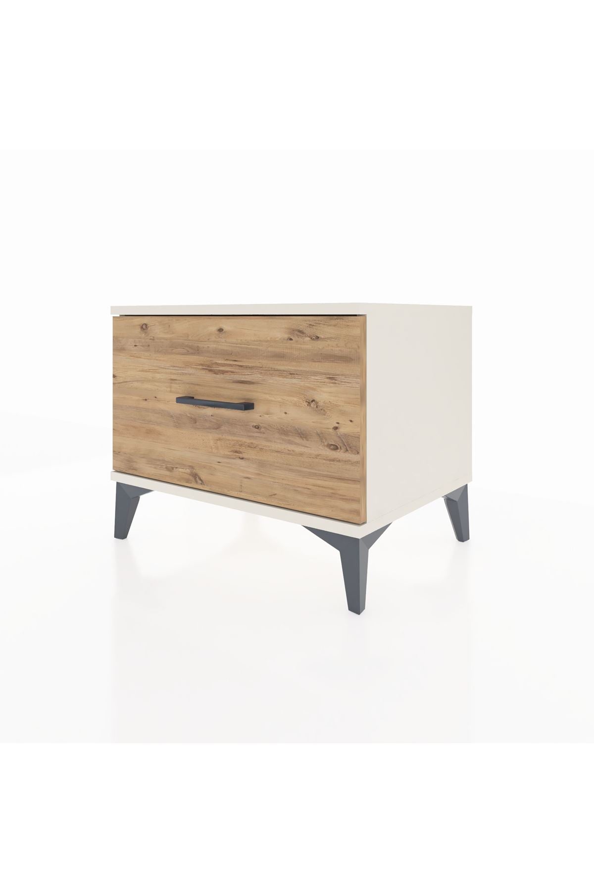 Hyperion Komodin Tek Çekmeceli 60x44x48 Aytaşı-Çam