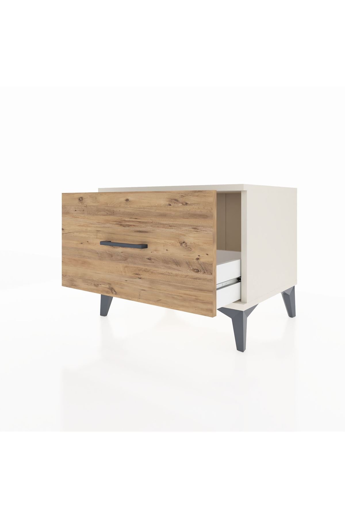 Hyperion Komodin Tek Çekmeceli 60x44x48 Aytaşı-Çam