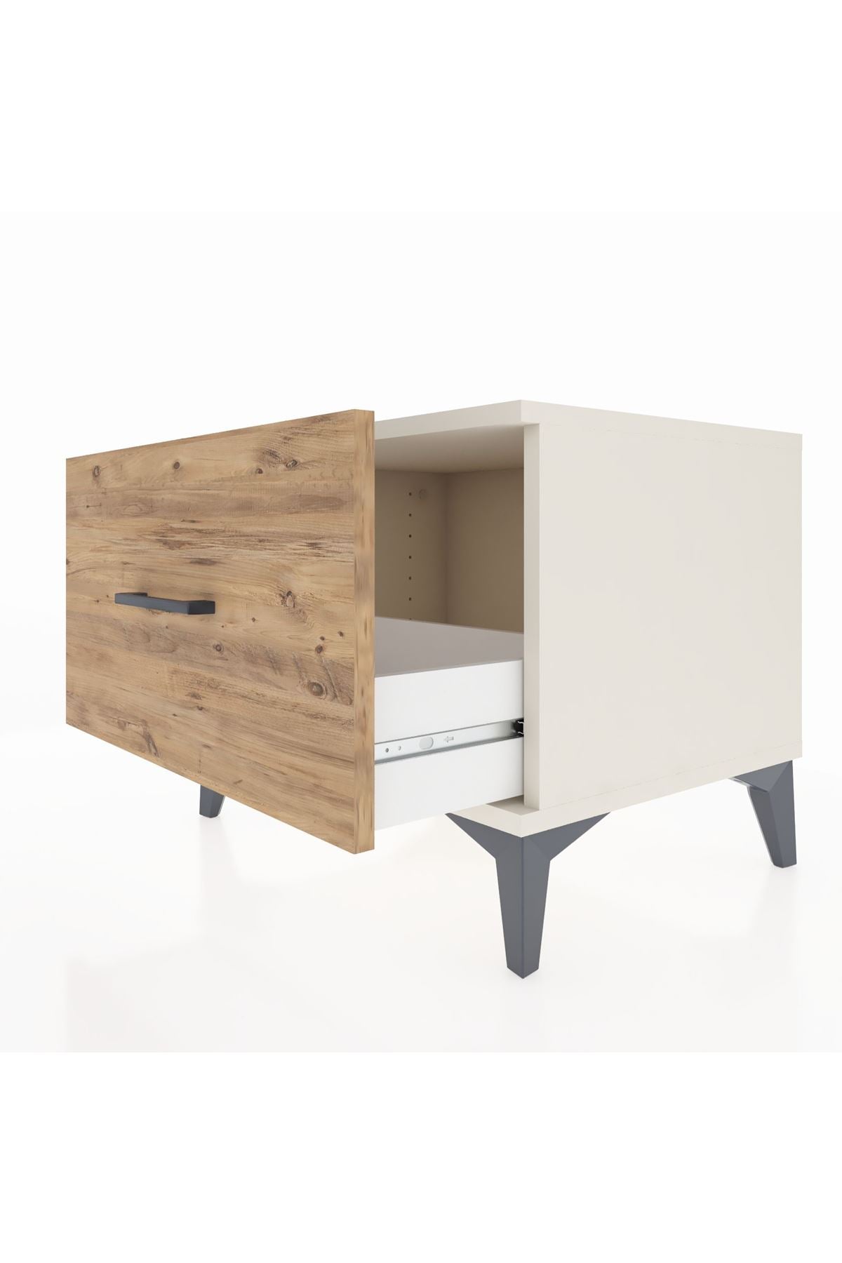 Hyperion Komodin Tek Çekmeceli 60x44x48 Aytaşı-Çam