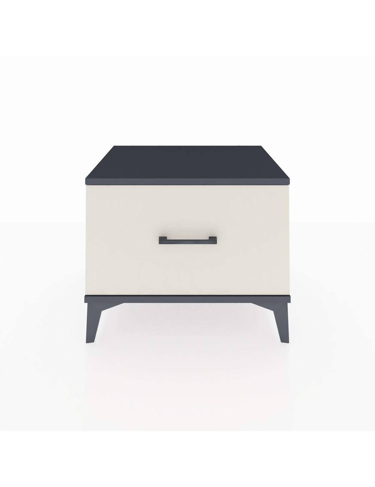 Hyperion Komodin Tek Çekmeceli 60x44x48 Antrasit-Aytaşı