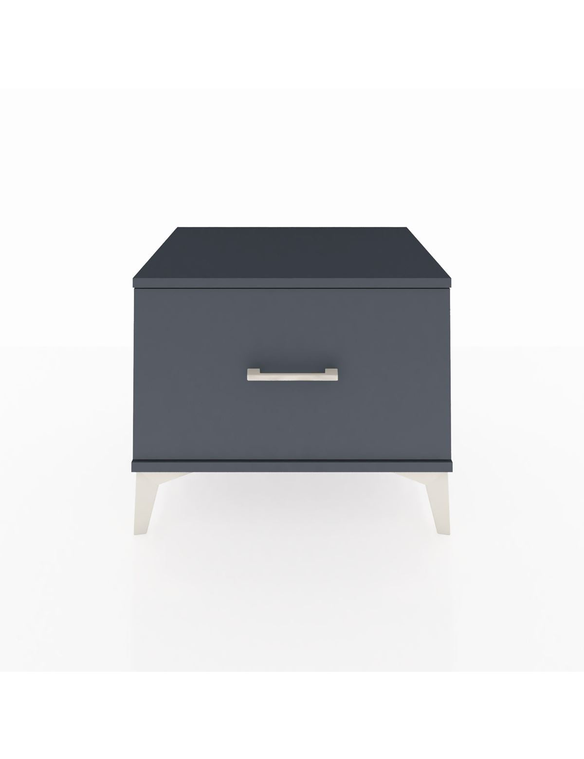 Hyperion Komodin Tek Çekmeceli 60x44x48 Antrasit-Antrasit