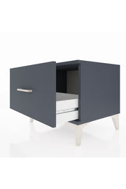 Hyperion Komodin Tek Çekmeceli 60x44x48 Antrasit-Antrasit