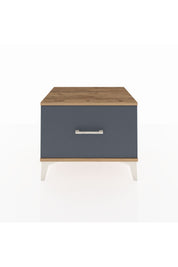 Hyperion Komodin Tek Çekmeceli 60x44x48 Çam-Antrasit