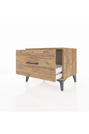 Hyperion Komodin Tek Çekmeceli 60x44x48 Çam-Çam