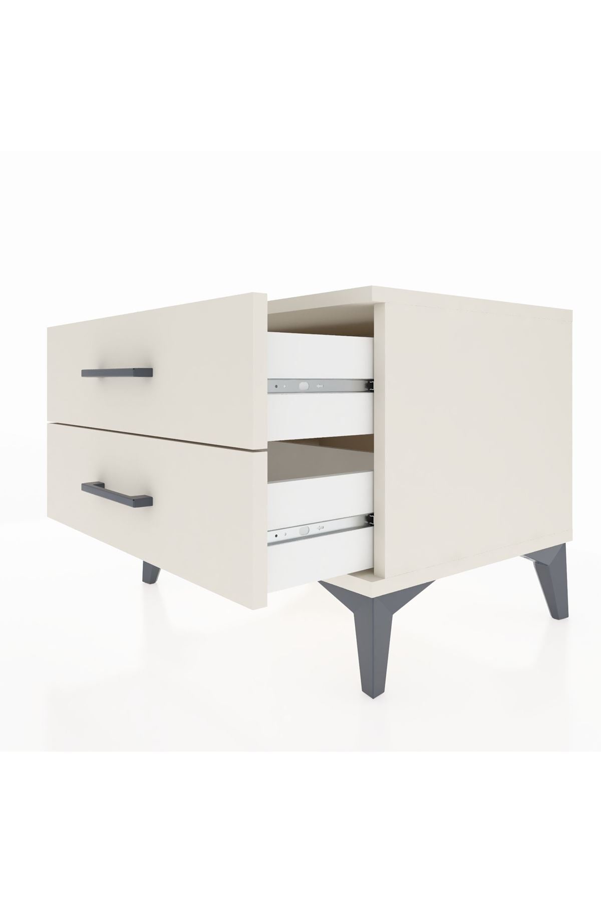 Hyperion Komodin 2 Çekmeceli 60x44x48 Aytaşı-Aytaşı