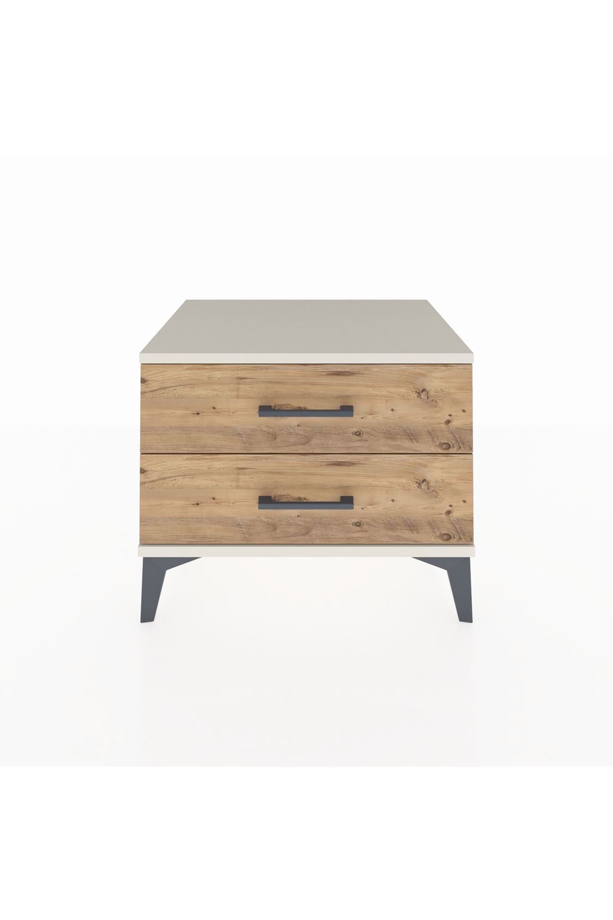 Hyperion Komodin 2 Çekmeceli 60x44x48 Aytaşı-Çam