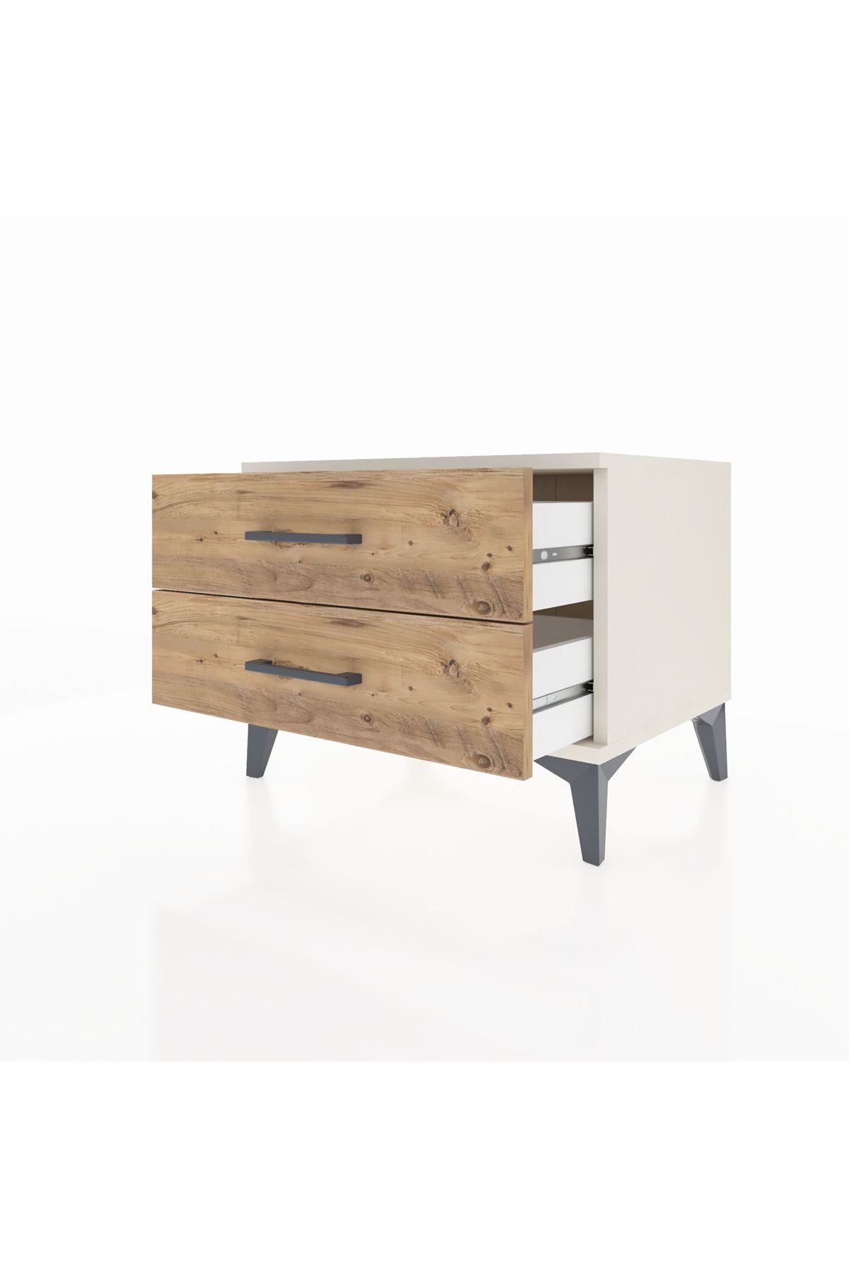 Hyperion Komodin 2 Çekmeceli 60x44x48 Aytaşı-Çam