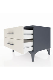 Hyperion Komodin 2 Çekmeceli 60x44x48 Antrasit-Aytaşı