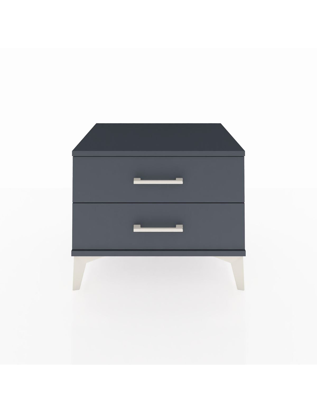 Hyperion Komodin 2 Çekmeceli 60x44x48 Antrasit-Antrasit