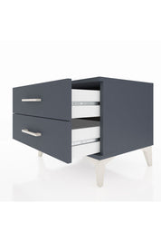 Hyperion Komodin 2 Çekmeceli 60x44x48 Antrasit-Antrasit