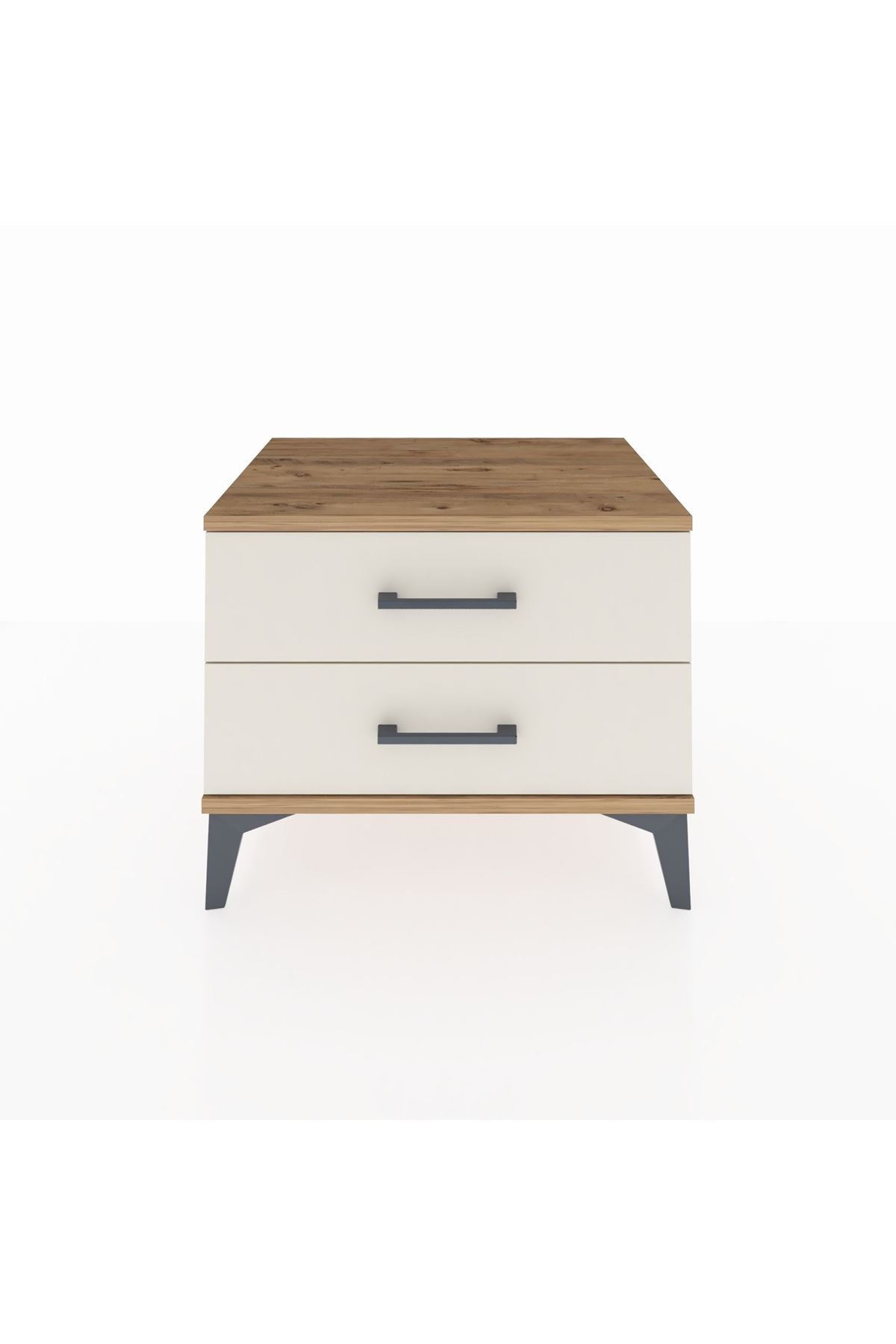 Hyperion Komodin 2 Çekmeceli 60x44x48 Çam-Aytaşı