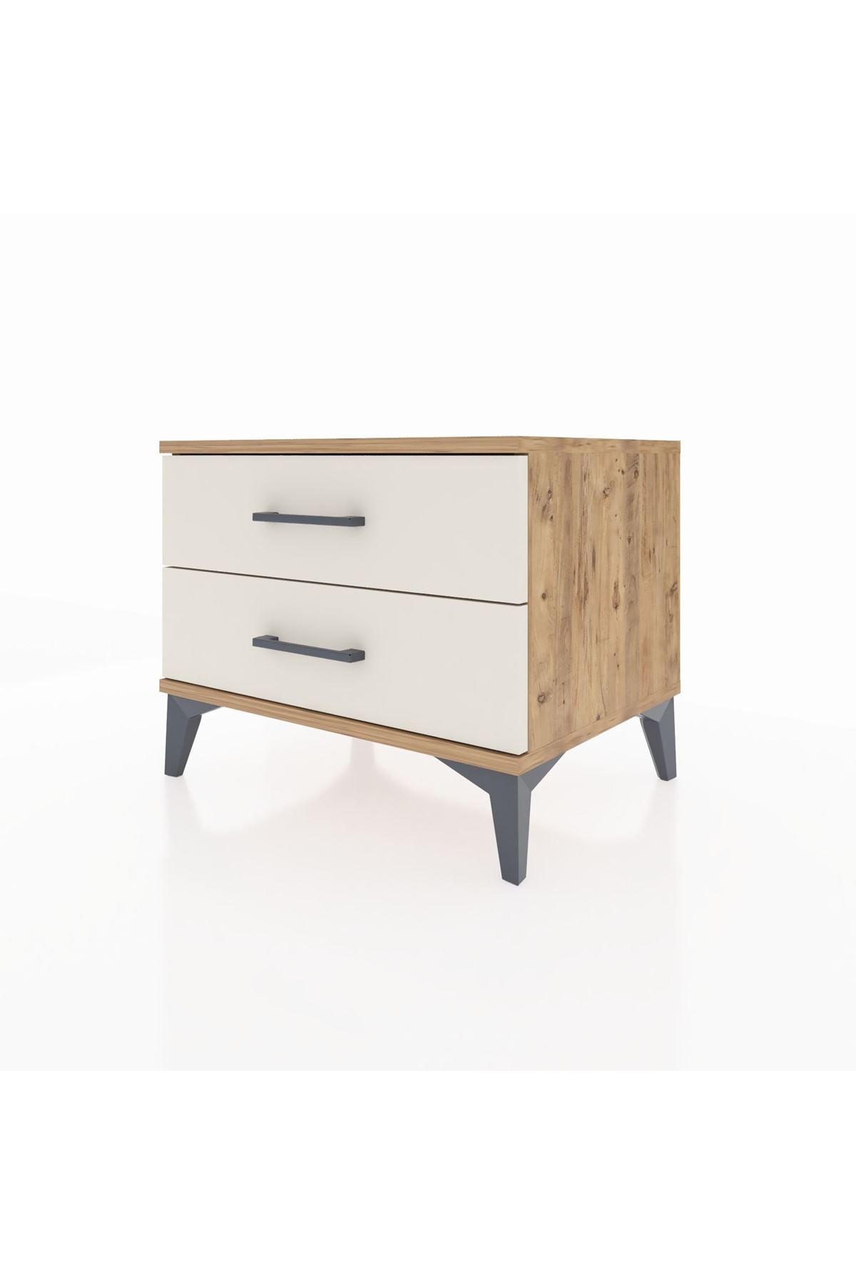 Hyperion Komodin 2 Çekmeceli 60x44x48 Çam-Aytaşı