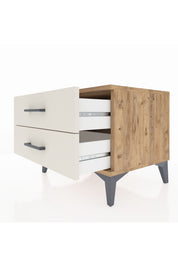 Hyperion Komodin 2 Çekmeceli 60x44x48 Çam-Aytaşı