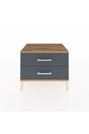 Hyperion Komodin 2 Çekmeceli 60x44x48 Çam-Antrasit