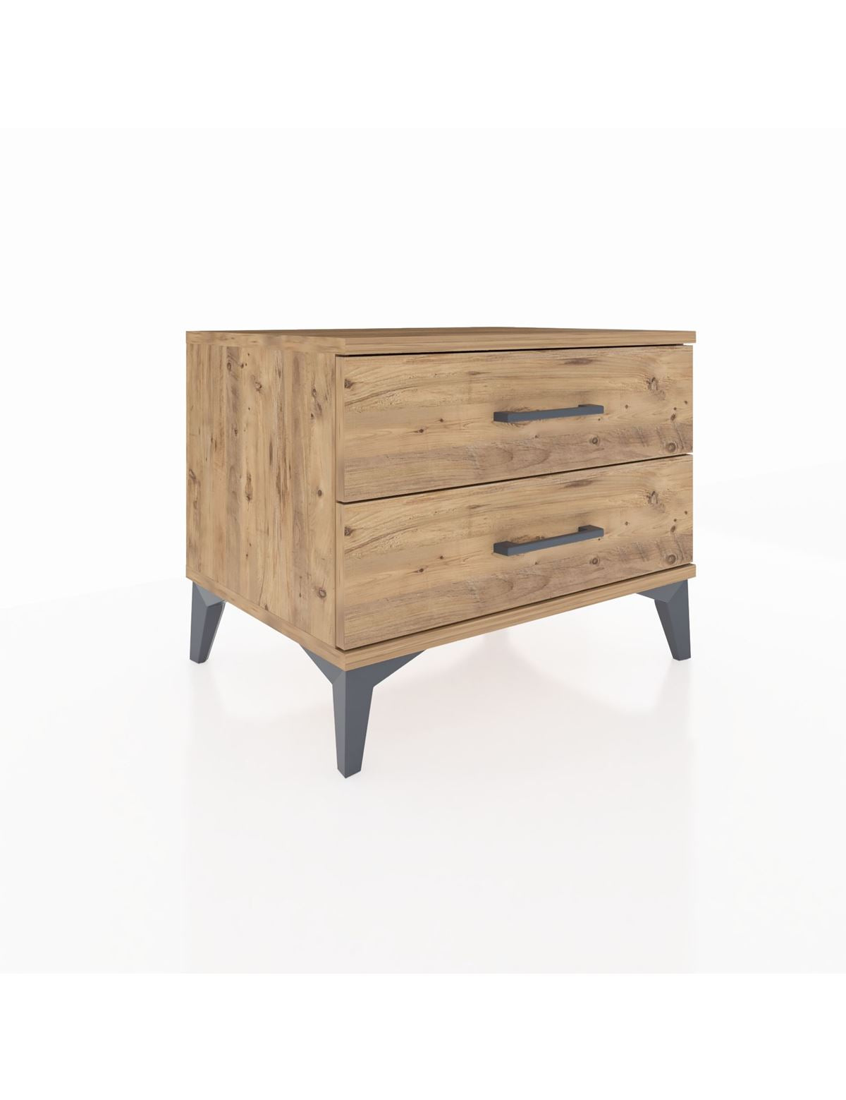 Hyperion Komodin 2 Çekmeceli 60x44x48 Çam-Çam