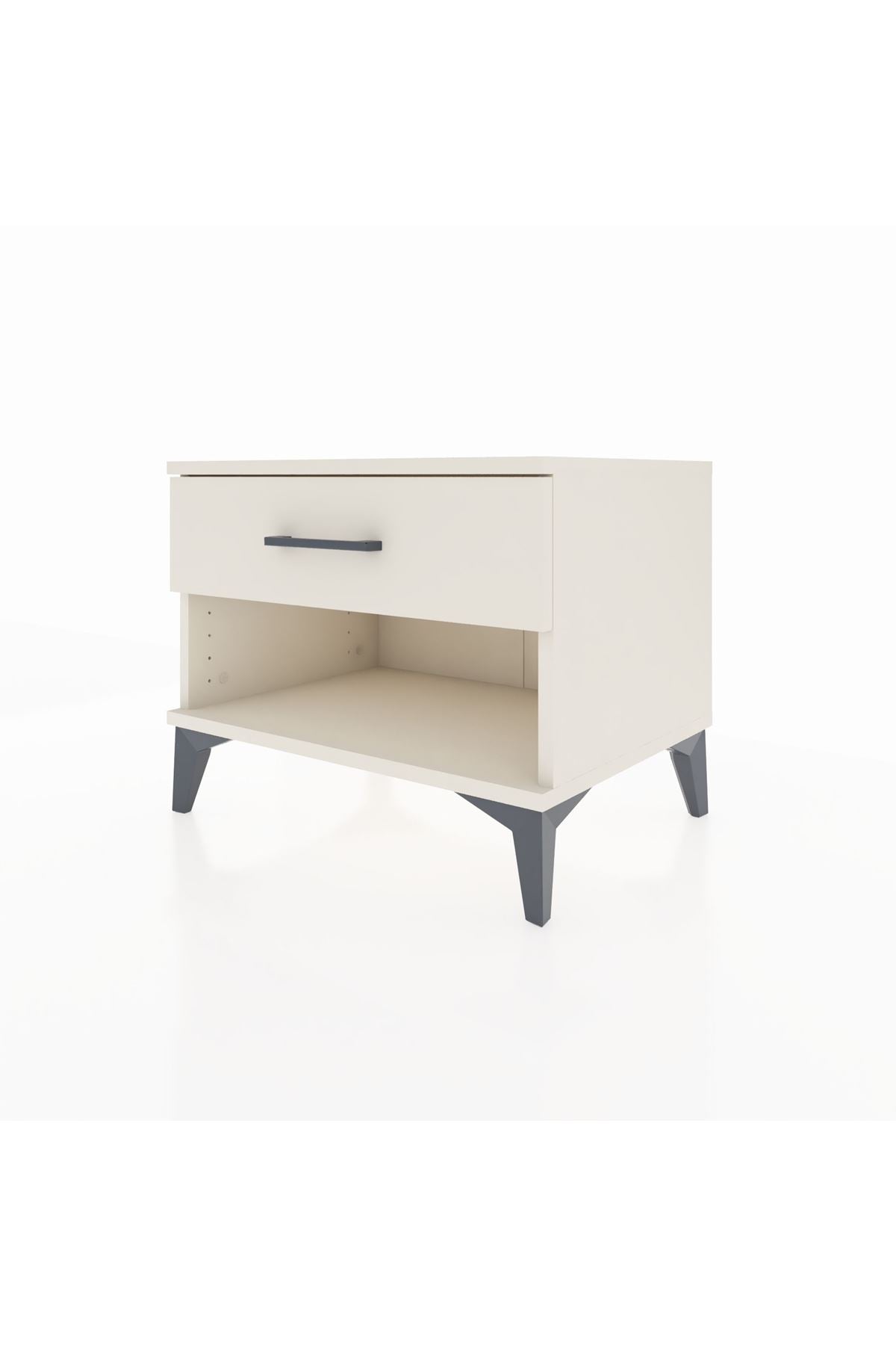 Hyperion Komodin Tek Çekmeceli 60x44x48 Aytaşı-Aytaşı