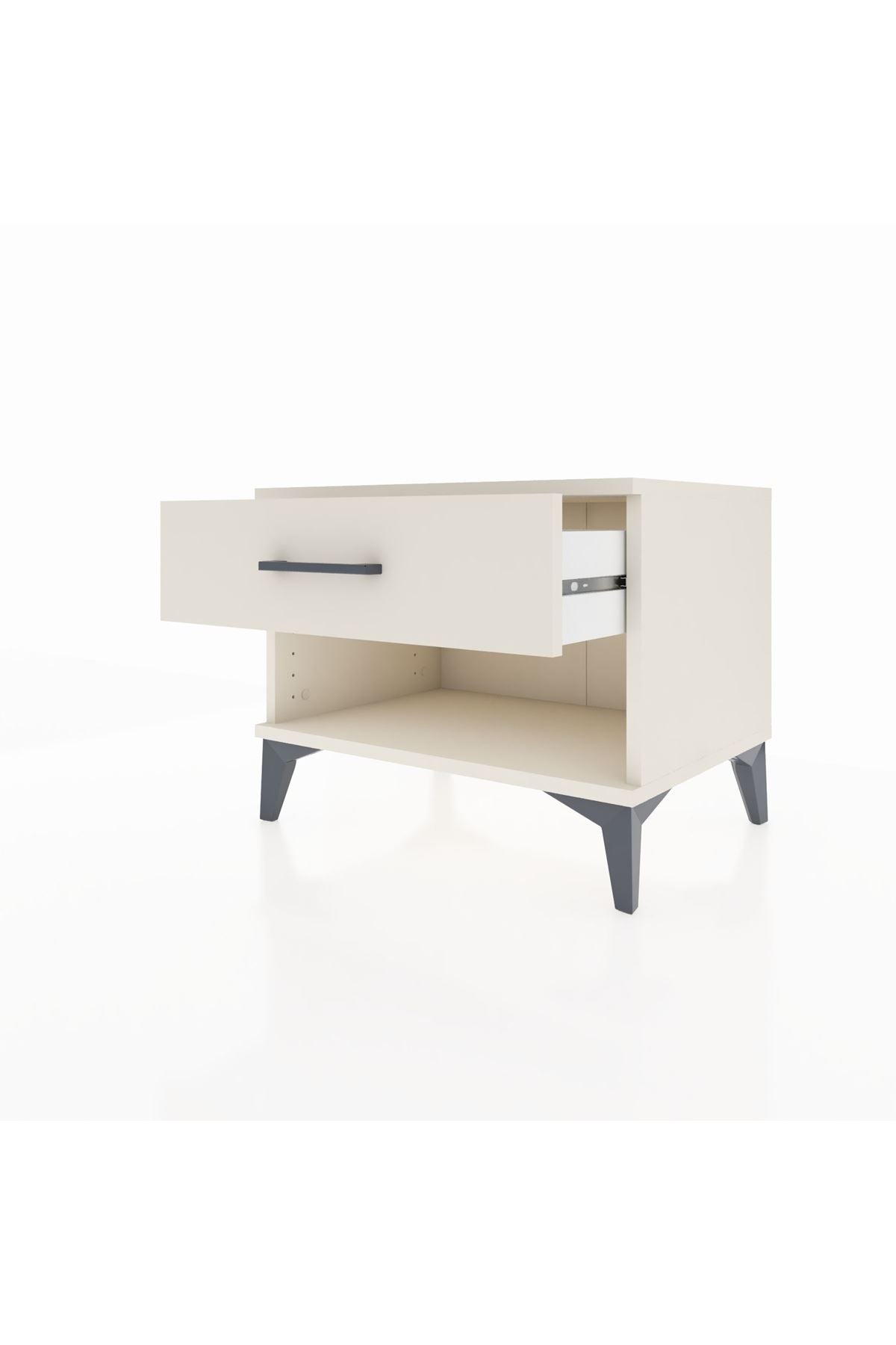 Hyperion Komodin Tek Çekmeceli 60x44x48 Aytaşı-Aytaşı