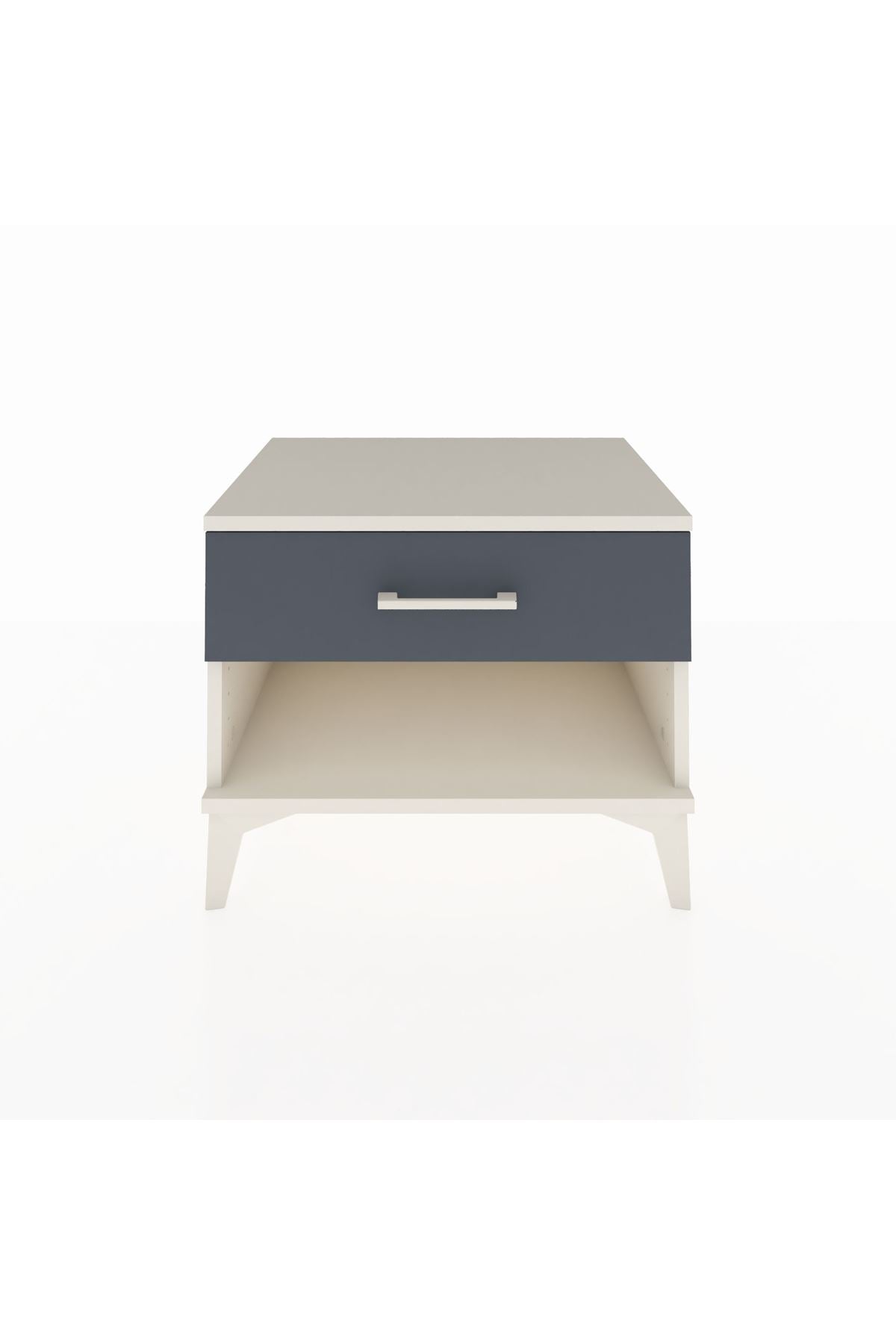 Hyperion Komodin Tek Çekmeceli 60x44x48 Aytaşı-Antrasit