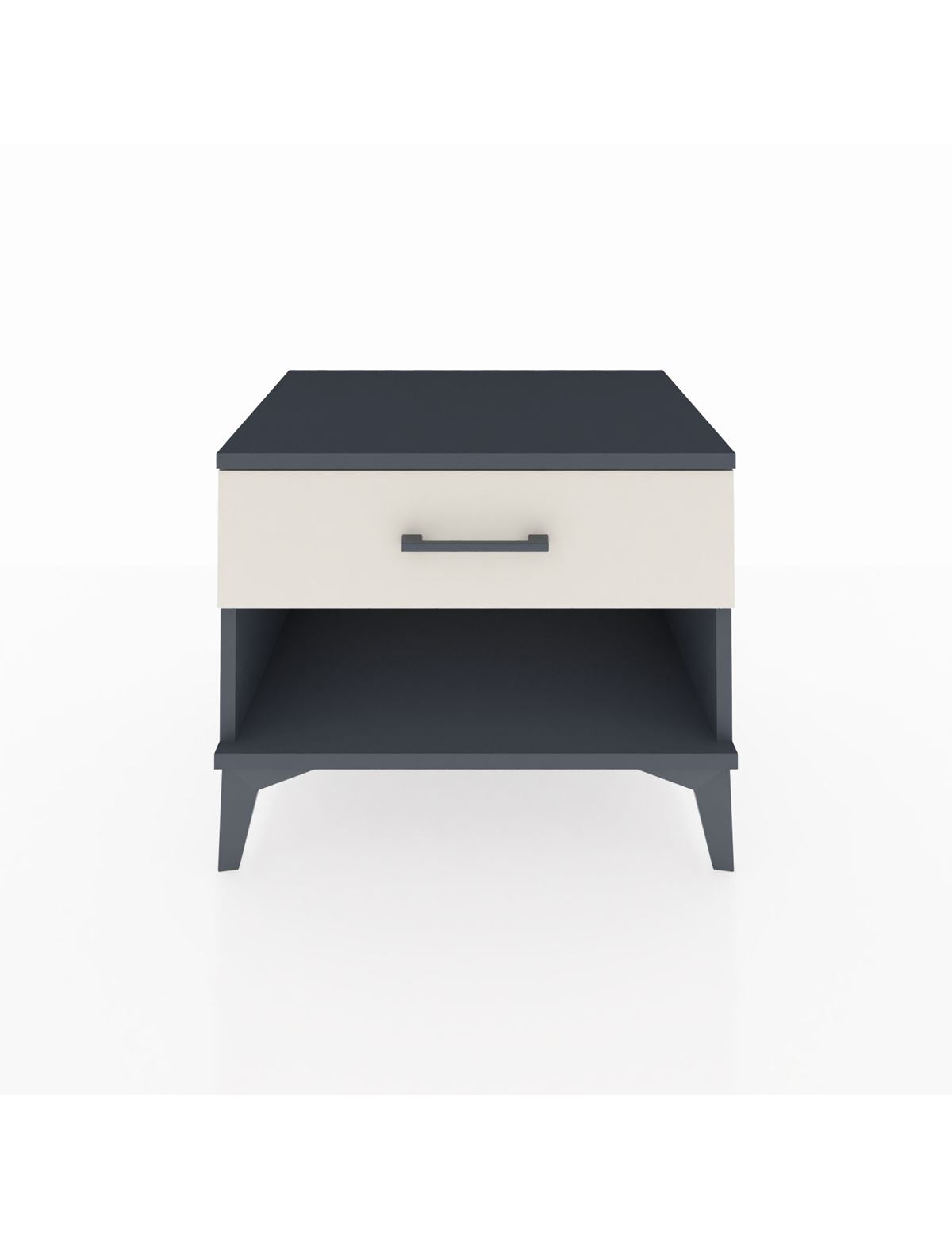 Hyperion Komodin Tek Çekmeceli 60x44x48 Antrasit-Aytaşı