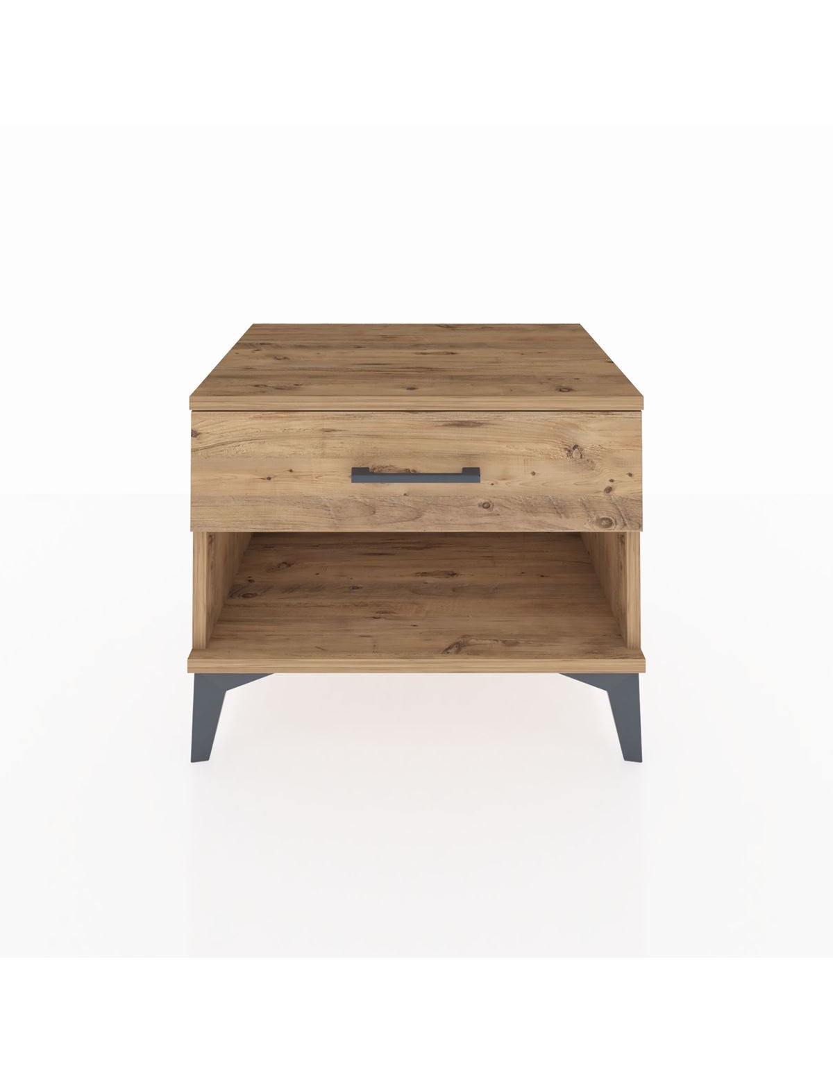 Hyperion Komodin Tek Çekmeceli 60x44x48 Çam-Çam