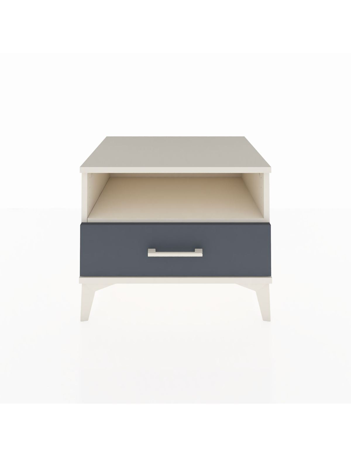 Hyperion Komodin Tek Raflı Tek Çekmeceli 60x44x48 Aytaşı-Antrasit