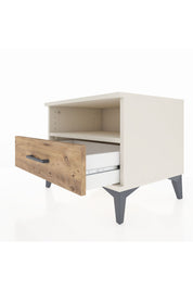 Hyperion Komodin Tek Raflı Tek Çekmeceli 60x44x48 Aytaşı-Çam