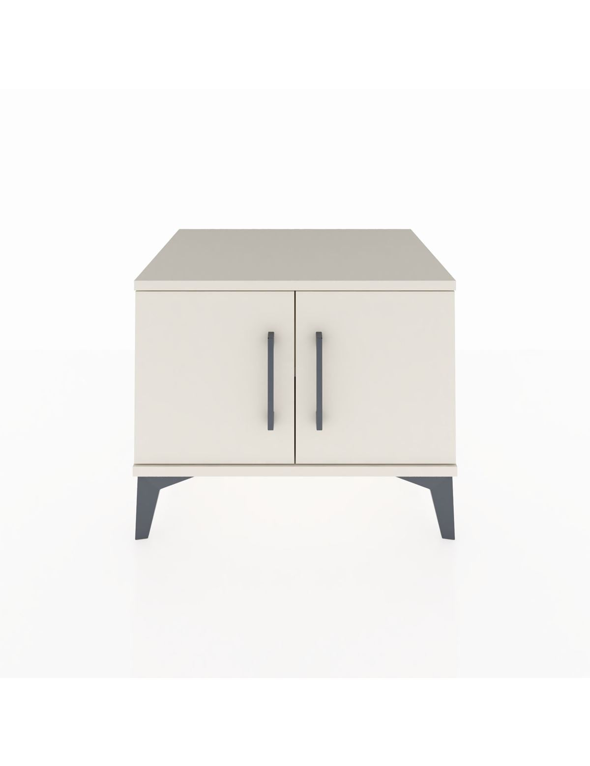 Hyperion Komodin Tek Raflı 2 Kapaklı 60x44x48 Aytaşı-Aytaşı