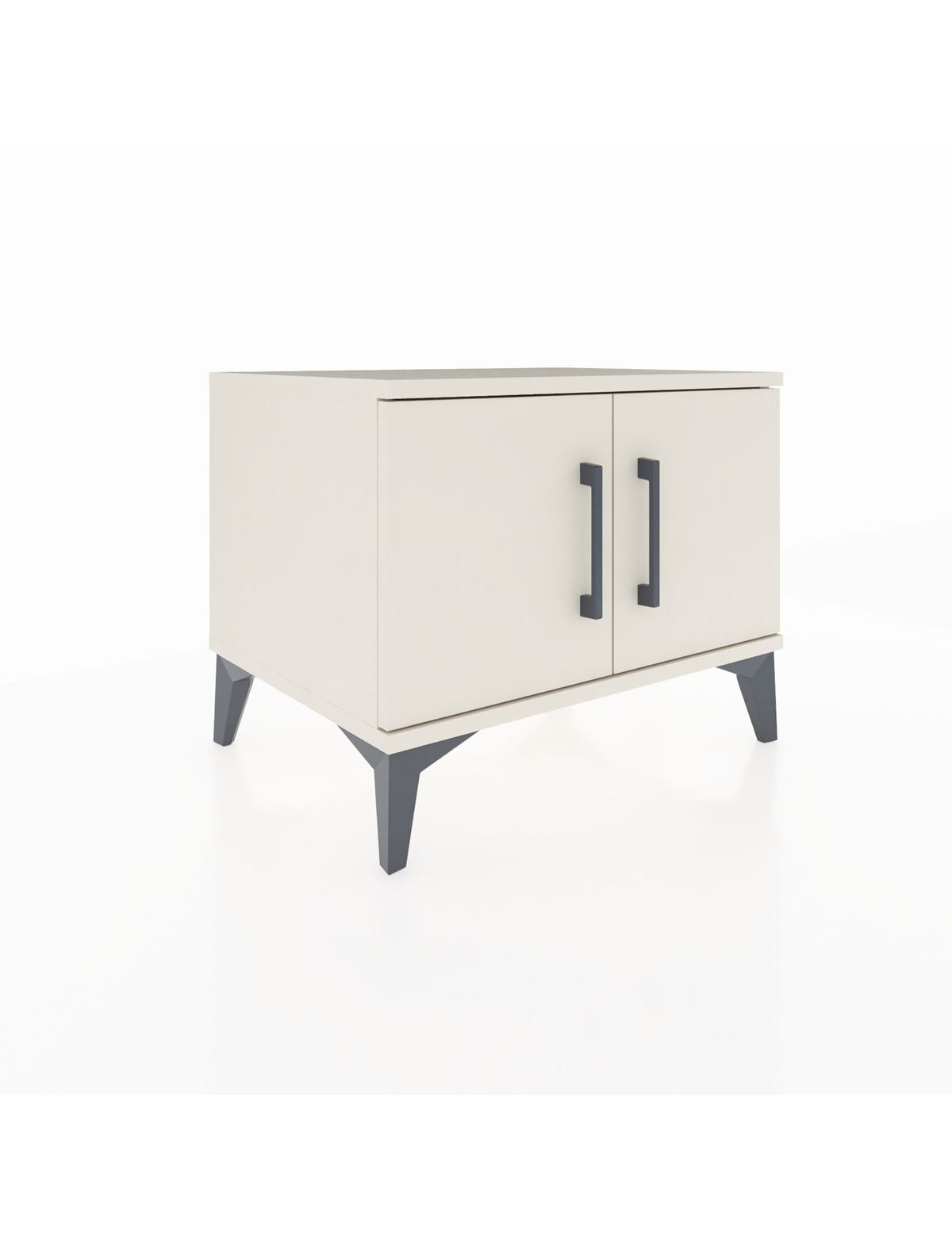 Hyperion Komodin Tek Raflı 2 Kapaklı 60x44x48 Aytaşı-Aytaşı