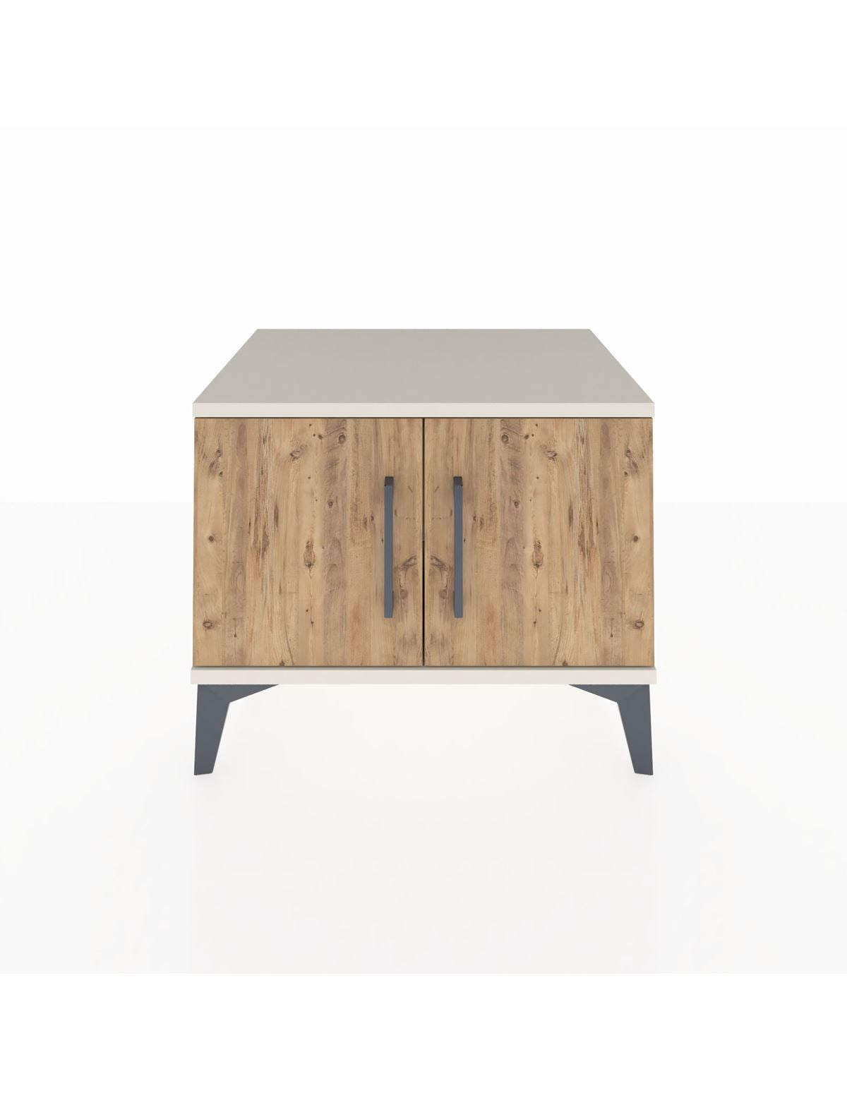 Hyperion Komodin Tek Raflı 2 Kapaklı 60x44x48 Aytaşı-Çam