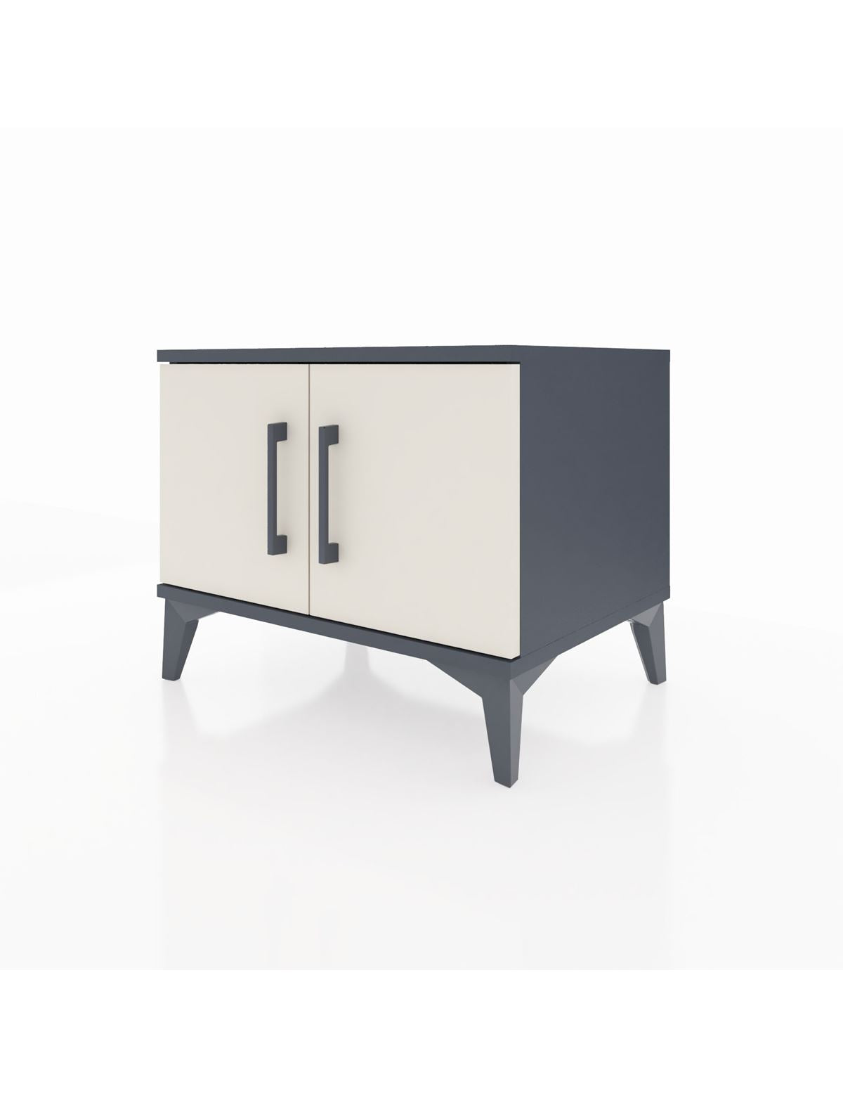 Hyperion Komodin Tek Raflı 2 Kapaklı 60x44x48 - S44M005V4B