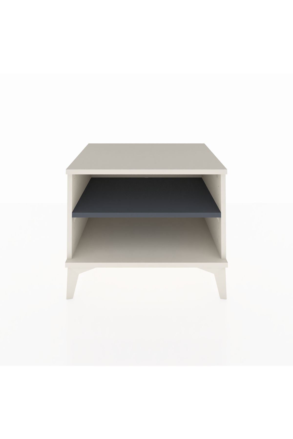 Hyperion Komodin Tek Raflı 60x44x48 Aytaşı-Antrasit