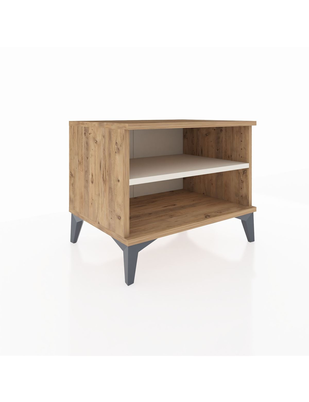 Hyperion Komodin Tek Raflı 60x44x48 Çam-Aytaşı