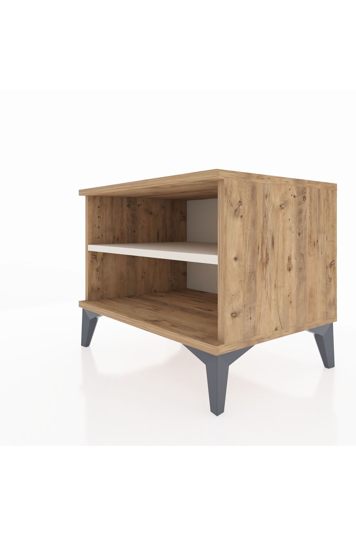 Hyperion Komodin Tek Raflı 60x44x48 Çam-Aytaşı