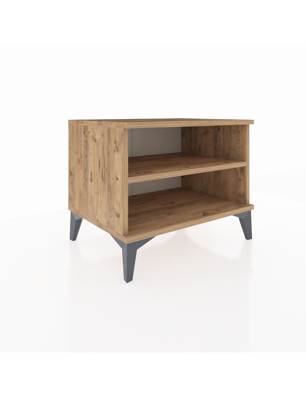 Hyperion Komodin Tek Raflı 60x44x48 Çam-Çam