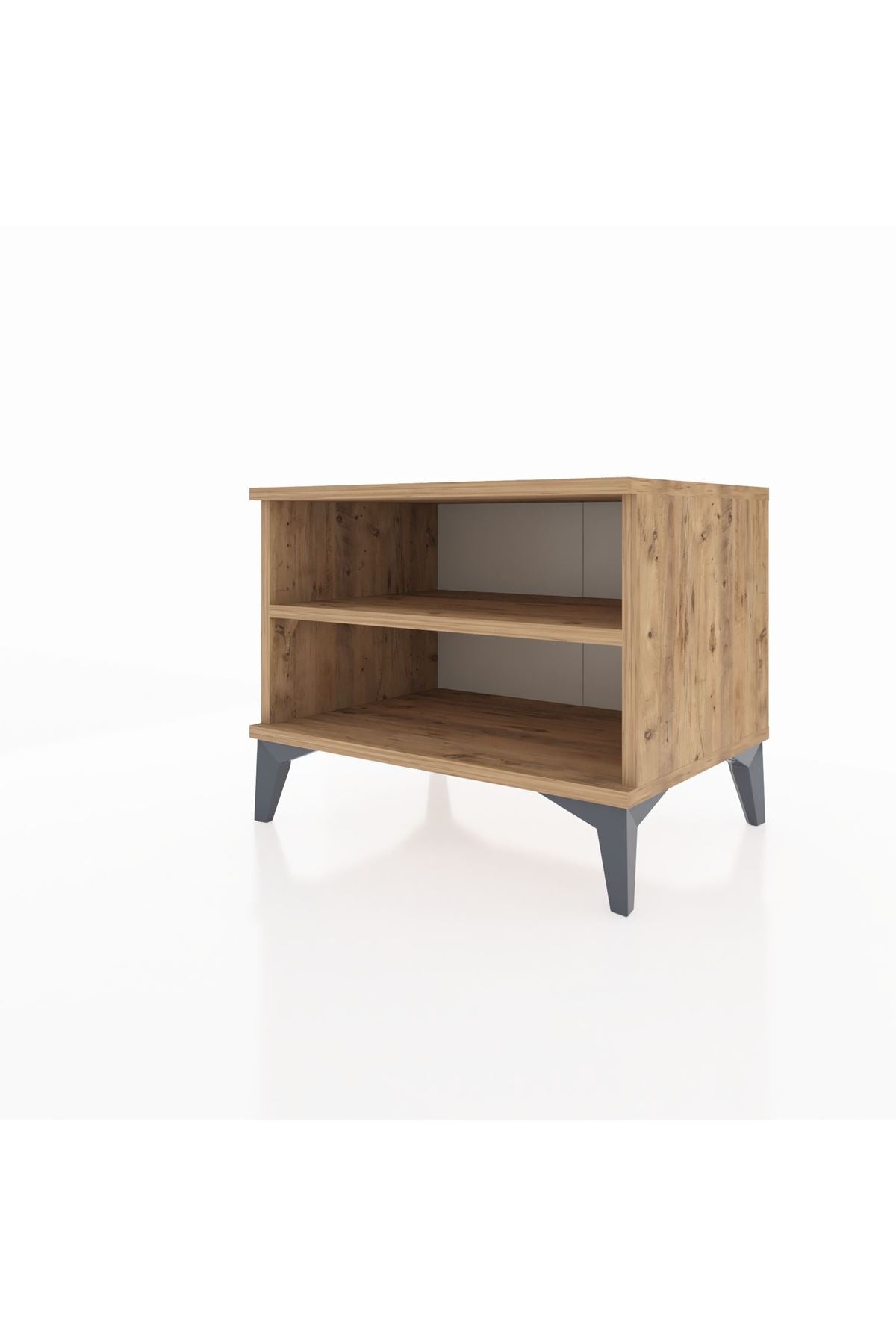 Hyperion Komodin Tek Raflı 60x44x48 Çam-Çam