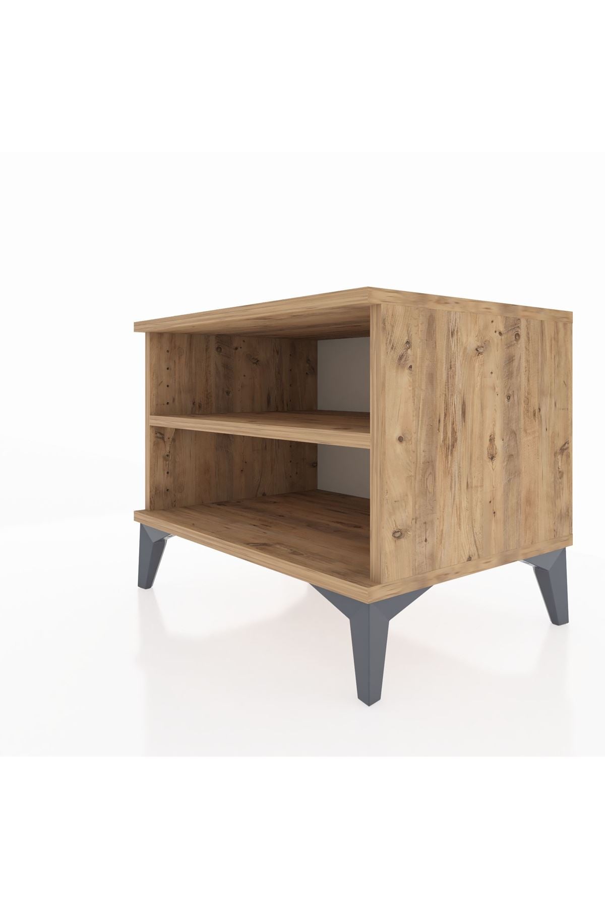 Hyperion Komodin Tek Raflı 60x44x48 Çam-Çam