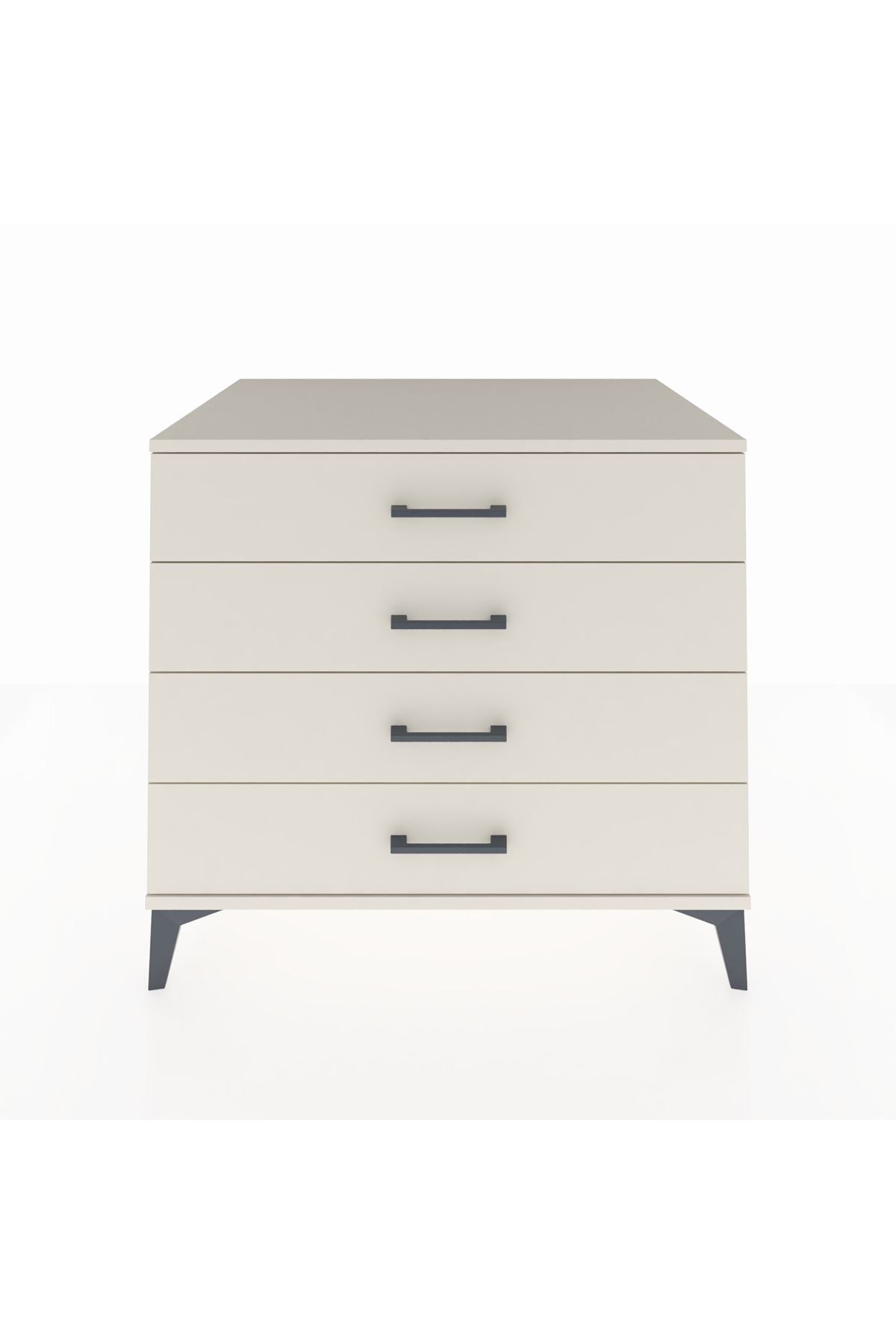 Kronos Şifonyer 4 Çekmeceli 88x59x80 Aytaşı-Aytaşı