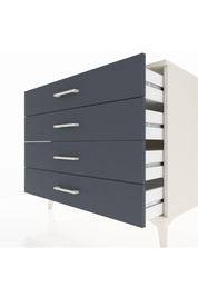 Kronos Şifonyer 4 Çekmeceli 88x59x80 Aytaşı-Antrasit