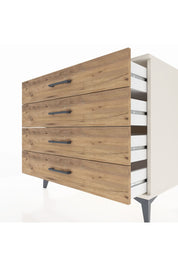 Kronos Şifonyer 4 Çekmeceli 88x59x80 Aytaşı-Çam