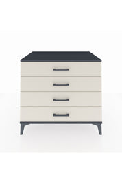 Kronos Şifonyer 4 Çekmeceli 88x59x80 Antrasit-Aytaşı