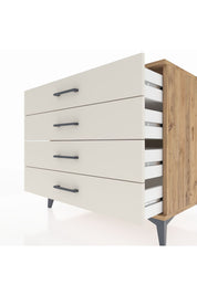Kronos Şifonyer 4 Çekmeceli 88x59x80 Çam-Aytaşı