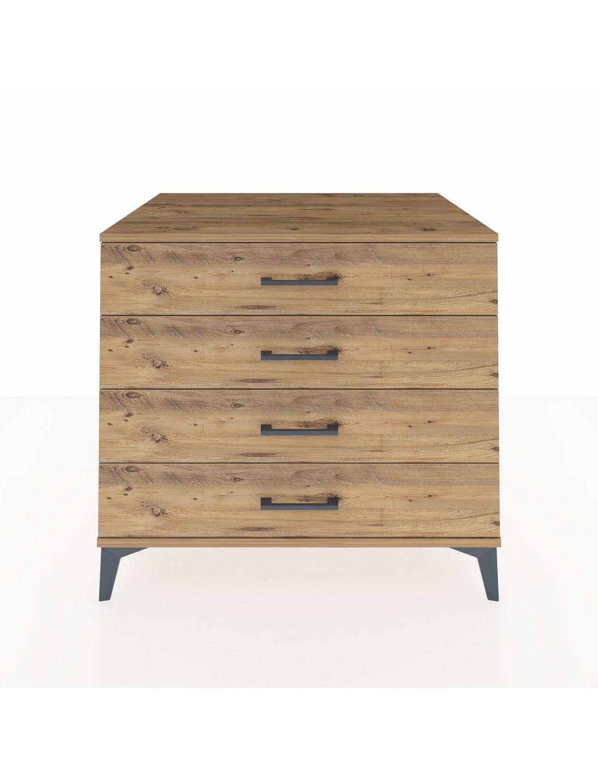 Kronos Şifonyer 4 Çekmeceli 88x59x80 Çam-Çam