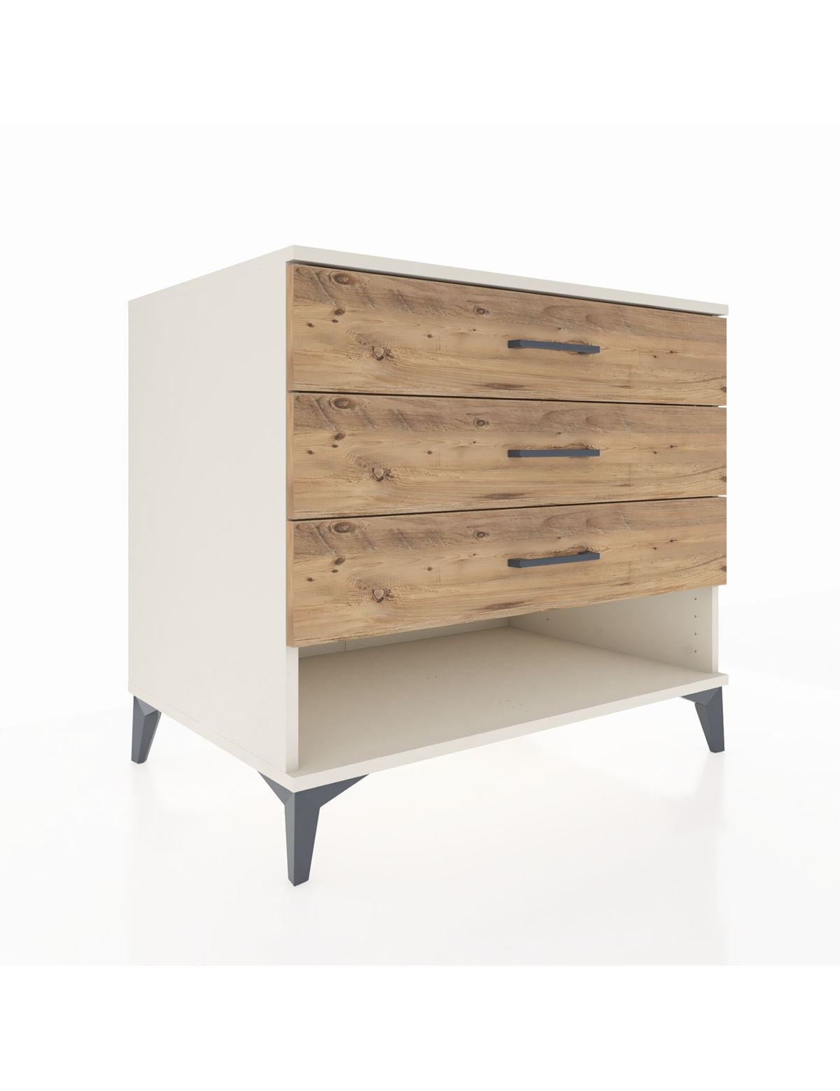 Kronos Şifonyer 3 Çekmeceli 88x59x80 Aytaşı-Çam