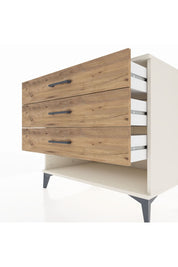 Kronos Şifonyer 3 Çekmeceli 88x59x80 Aytaşı-Çam
