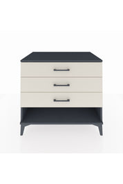 Kronos Şifonyer 3 Çekmeceli 88x59x80 Antrasit-Aytaşı