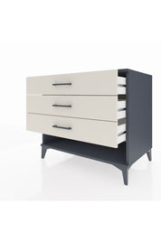 Kronos Şifonyer 3 Çekmeceli 88x59x80 Antrasit-Aytaşı